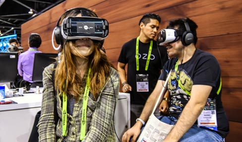 SIGGRAPH 2016 VR exhibit