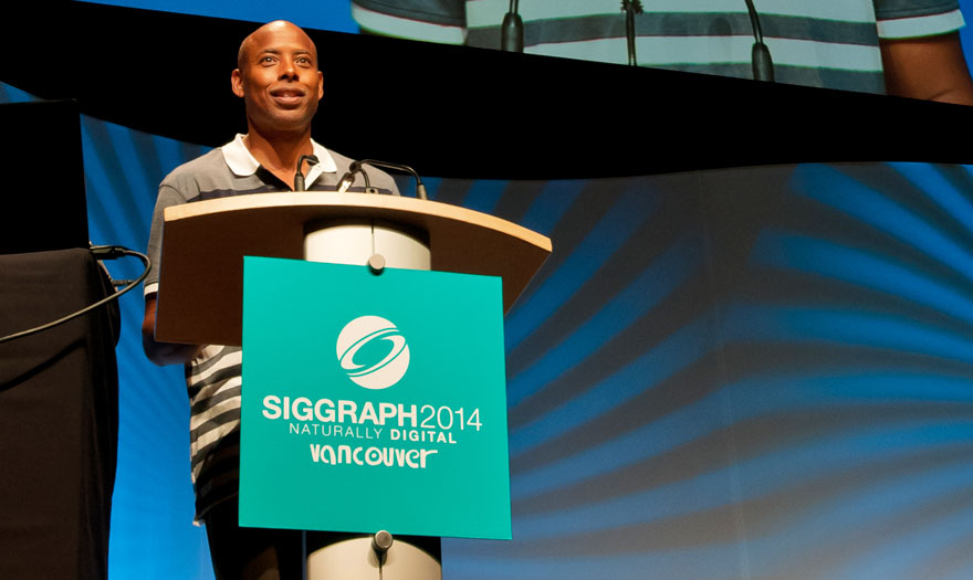 Jerome Solomon at SIGGRAPH 2014