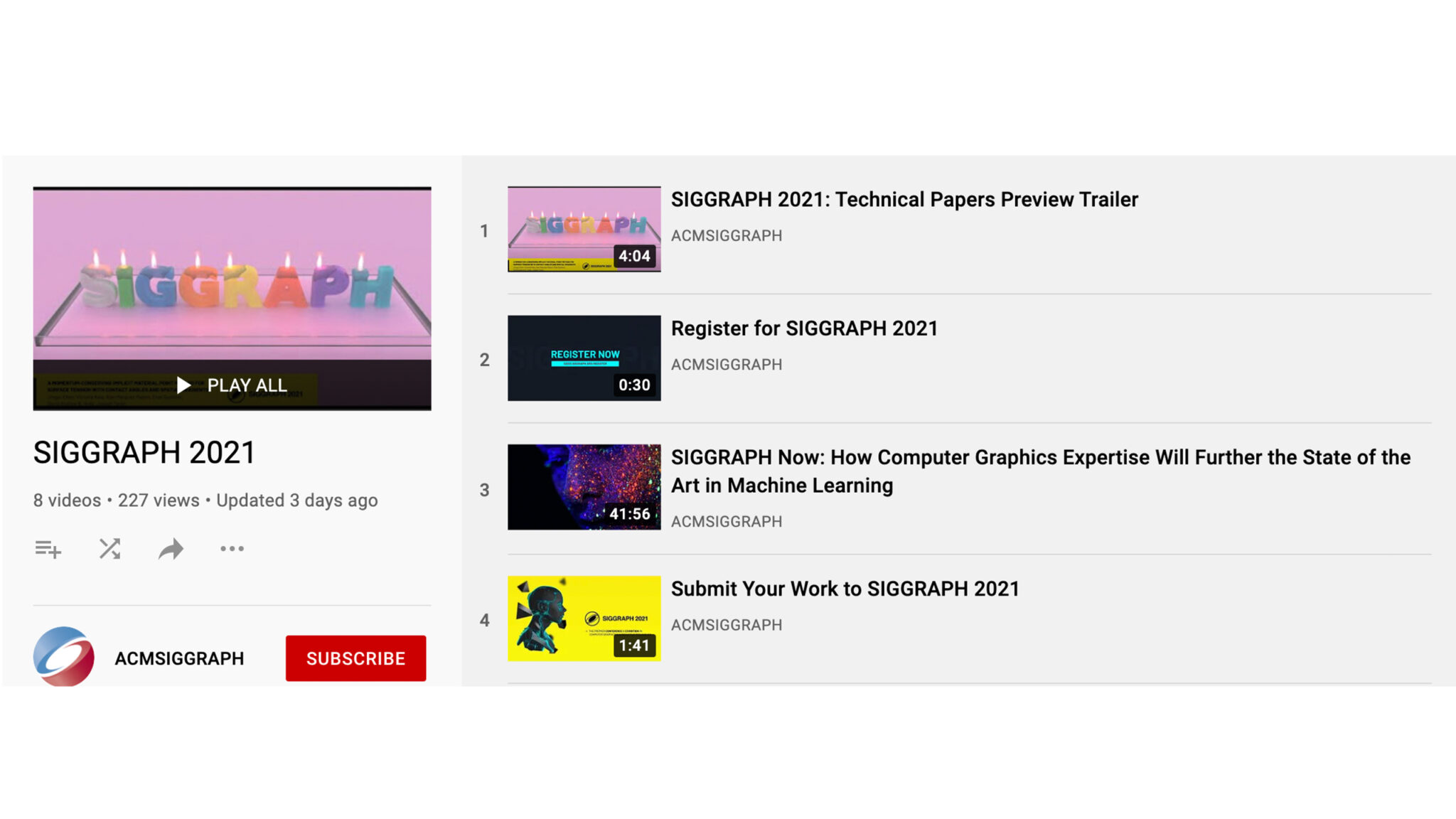 Acm siggraph