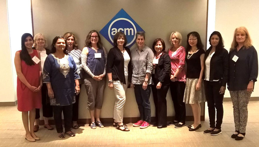 ACM-W meeting group photo