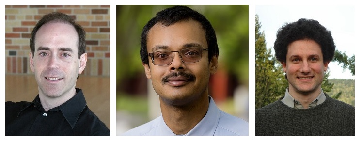2017 ACM Fellows Michael Kass, Ravi Ramamoorthi, and Steve Seitz