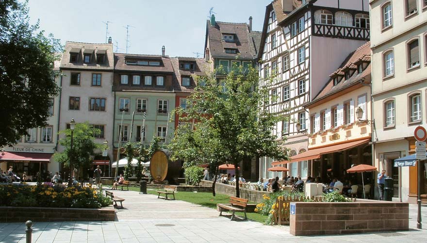 Place des Tripiers in Strasbourg, France.